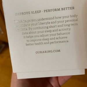 Size 6 Silver Oura Ring